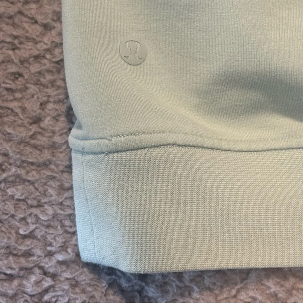 Lululemon City Sweat Hoodie Men M Color Hazy Jade Stretch Performance Casual